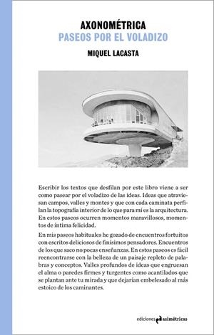 AXONOMÉTRICA | 9788417905255 | LACASTA CODORNIU, MIQUEL