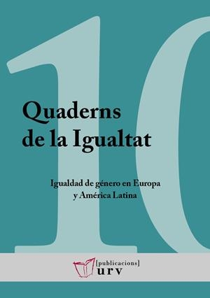 IGUALDAD DE GÉNERO EN EUROPA Y AMÉRICA LATINA | 9788484248217 | VARIOS AUTORES