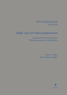 ALEPH. EGO VIR VIDENS PAUPERTATEM | 9788494918841 | JERUSALEM, IGNACIO