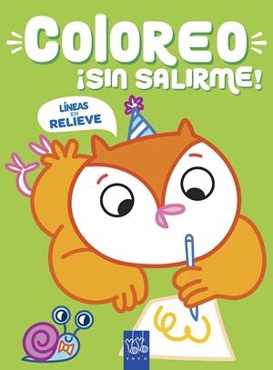 COLOREO SIN SALIRME-PARA LLEVAR. BÚHO | 9788408219026 | YOYO