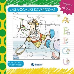 VOCALES DIVERTIDAS, LAS - LIBRO PUZLE | 9788421678381 | LÓPEZ ÁVILA, PILAR