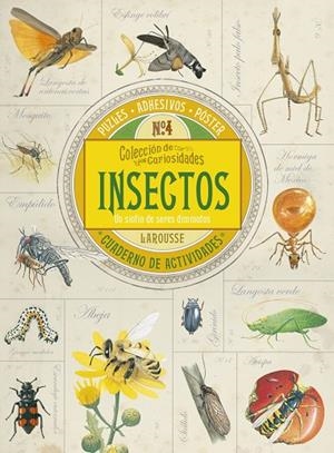 COLECCIÓN DE CURIOSIDADES. INSECTOS | 9788416641697 | LAROUSSE EDITORIAL