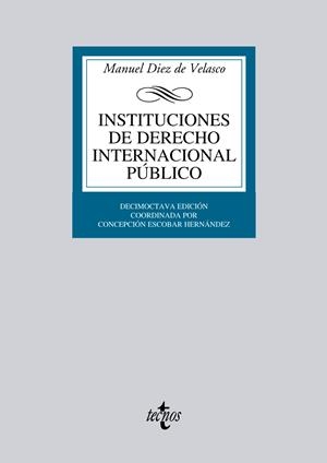 INSTITUCIONES DE DERECHO INTERNACIONAL PÚBLICO | 9788430953417 | DIEZ DE VELASCO, MANUEL