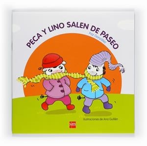 PECA Y LINO SALEN DE PASEO (CUADERNO DE PEGATINAS) | 9788467547757 | GONZÁLEZ DE LA TORRE, PAZ