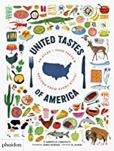 UNITED TASTES OF AMERICA. AN ATLAS OF FOOD FACTS AND RECIPES | 9780714878621