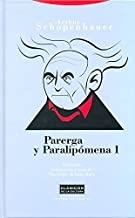 PARERGA Y PARALIPOMENA I | 9788498791150 | SCHOPENHAUER, ARTHUR