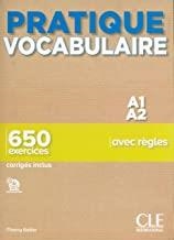 PRATIQUE VOCABULARIRE A1-A2 - LIVRE + CORRIGES | 9782090389838 | GALLIER, THIERRY