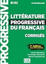 LITTÉRATURE PROGRESSIVE DU FRANÇAIS 2ª EDITION - CORRIGÉS - INTERMÉDIAIRE - NOUVELLE COUVERTURE | 9782090351804 | BLONDEAU, NICOLE
