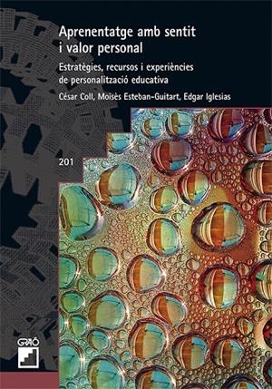 APRENENTATGE AMB SENTIT I VALOR PERSONAL | 9788418058080 | COLL, CÉSAR / ESTEBAN-GUITART, MOISÈS / IGLESIAS, EDGAR