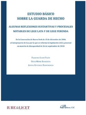 ESTUDIO BASICO SOBRE LA GUARDA DE HECHO | 9788413245546 | LLEDO YAGUE, FRANCISCO