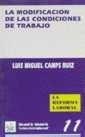MODIFICACIÓN DE LAS CONDICIONES DE TRABAJO, LA | 9788480021654 | CAMPS RUIZ, LUIS MIGUEL