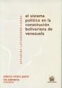 SISTEMA POLÍTICO EN LA CONSTITUCIÓN BOLIVARIANA DE VENEZUELA, EL | 9788484565444 | ROBERTO VICIANO PASTOR/LUIS SALAMANCA/JOSÉ ASENSI SABATER/ELOÍSA AVELLANEDA/ELSA CARDOZO DE DA SILVA