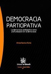 DEMOCRACIA PARTICIPATIVA | 9788498768084 | RAMÍREZ NÁRDIZ, ALFREDO