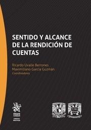 SENTIDO Y ALCANCE DE LA RENDICIÓN DE CUENTAS | 9788491692416 | AGUILERA HINTELHOLHER, RINA MARISSA