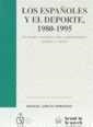 ESPAÑOLES Y EL DEPORTE 1980-1995, LOS | 9788480025980 | GARCÍA FERRANDO, MANUEL