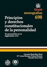PRINCIPIOS Y DERECHOS CONSTITUCIONALES DE LA PERSONALIDAD | 9788498768633 | GERARDO RUIZ-RICO RUIZ/MARÍA LUISA MORENO-TORRES HERRERA/NICOLÁS PÉREZ SOLA