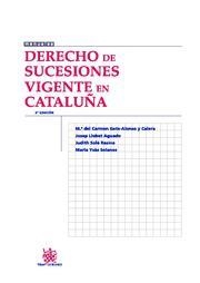 DERECHO DE SUCESIONES VIGENTE EN CATALUÑA | 9788490040515 | Mª DEL CARMEN GETE-ALONSO Y CALERA/JOSEP LLOBET AGUADO/JUDITH SOLÉ RESINA
