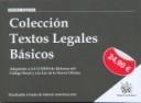 COLECCIÓN TEXTOS LEGALES BÁSICOS | 9788498769593 | FRANCISCO DE PAULA BLASCO GASCÓ/FRANCISCO JAVIER ÁLVAREZ GARCÍA/ANA CRISTINA ANDRÉS DOMÍNGUEZ/PAZ M.