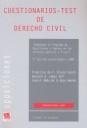 CUESTIONARIOS TEST DE DERECHO CIVIL ADAPTADOS AL PROGRAMA DE OPOSICIONES A INGRESO EN LAS CARRERAS JUDICIAL Y FISCAL | 9788484568377 | FRANCISCO DE PAULA BLASCO GASCÓ/GONZALO LÓPEZ EBRI/JOSÉ A. NUÑO DE LA ROSA AMORES