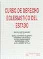 CURSO DE DERECHO ECLESIÁSTICO DEL ESTADO | 9788480025157 | ISIDORO MARTÍN SÁNCHEZ/ISABEL ALDANONDO SALAVERRIA/GREGORINA FUENTES BAJO/ALFREDO GARCÍA GARATE/MARÍ