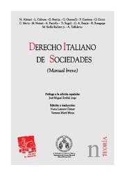 DERECHO ITALIANO DE SOCIEDADES (MANUAL BREVE) | 9788498763096 | N. ABRIANI/L. CALVOSA/G. GIANNELLI/F. GUERRERA/G. GUIZZI/C. MOTTI/M. NOTARI/A. PACIELLO/D. REGOLI/G.