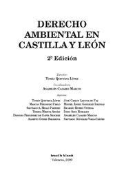 DERECHO AMBIENTAL EN CASTILLA Y LEÓN | 9788498764284 | TOMÁS QUINTANA LÓPEZ/ANABELÉN CASARES MARCOS/MARCOS FERNANDO PABLO/SANTIAGO BELLO PAREDES/TERESA MED