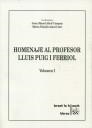 HOMENAJE AL PROFESOR LLUIS PUIG I FERRIOL | 9788484565031 | ABRIL CAMPOY, JUAN MANUEL / AMAT LLARI, MARÍA EULALIA