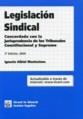 LEGISLACIÓN SINDICAL 3ª EDICIÓN 2004 | 9788484562665 | ALBIOL MONTESINOS, IGNACIO