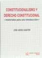 CONSTITUCIONALISMO Y DERECHO CONSTITUCIONAL | 9788480023610 | ASENSI SABATER, JOSÉ