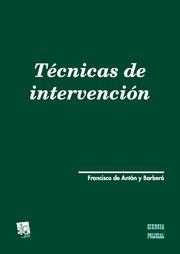 TÉCNICAS DE INTERVENCIÓN | 9788498760743 | BARBERÁ, FRANCISCO ANTÓN