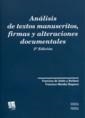 ANÁLISIS DE TEXTOS MANUSCRITOS, FIRMAS Y ALTERACIONES DOCUMENTALES | 9788484563242 | BARBERÁ, FRANCISCO ANTÓN / FRANCISCO MÉNDEZ BAQUERO