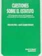 CUESTIONES SOBRE EL ESTATUTO DE AUTONOMÍA DE LA COMUNIDAD VALENCIANA | 9788480020039 | BEA PÉREZ, EMILIA / COLOMER, A.