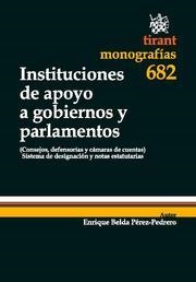 INSTITUCIONES DE APOYO A GOBIERNOS Y PARLAMENTOS | 9788498767292 | BELDA PÉREZ-PEDRERO, ENRIQUE