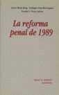REFORMA PENAL DE 1989, LA | 9788486558420 | BOIX REIG, JAVIER / ORTS BERENGUER, ENRIQUE