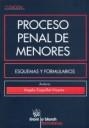 PROCESO PENAL DE MENORES ESQUEMAS Y FORMULARIOS | 9788498763058 | COQUILLAT VICENTE, ÁNGELA
