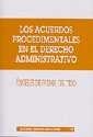 ACUERDOS PROCEDIMENTALES EN EL DERECHO ADMINISTRATIVO, LOS | 9788484421474 | DE PALMA DEL TESO, ÁNGELES