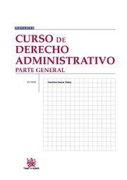CURSO DE DERECHO ADMINISTRATIVO PARTE GENERAL | 9788498766622 | ESCUÍN PALOP, CATALINA