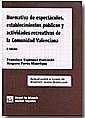 NORMATIVA DE ESPECTÁCULOS , ESTABLECIMIENTOS PÚBLICOS Y ACTIVIDADES RECREATIVAS DE LA COMUNIDAD VALENCIANA | 9788484560449 | ESPINOSA FERRANDO, FRANCISCO / FORÉS MANRIQUE, AMPARO