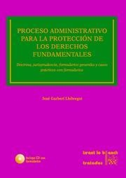 PROCESO ADMINISTRATIVO PARA LA PROTECCIÓN DE LOS DERECHOS FUNDAMENTALES | 9788484568186 | GARBERÍ LLOBREGAT, JOSÉ / BUITRÓN RAMÍREZ, GUADALUPE