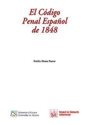 CÓDIGO PENAL ESPAÑOL DE 1848, EL | 9788499850382 | IÑESTA PASTOR, EMILIA