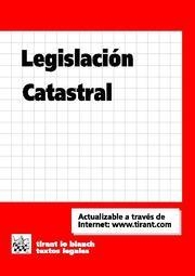 LEGISLACIÓN CATASTRAL | 9788484567165 | JIMÉNEZ CLAR, ANTONIO