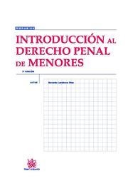 INTRODUCCIÓN AL DERECHO PENAL DE MENORES | 9788484568315 | LANDROVE DÍAZ, GERARDO