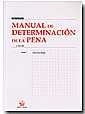 MANUAL DE DETERMINACIÓN DE LA PENA | 9788484562238 | LLORCA ORTEGA, JOSÉ