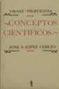 CONCEPTOS CIENTIFICOS | 9788439840831 | LÓPEZ CEREZO, JOSÉ A.