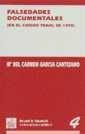 FALSEDADES DOCUMENTALES (EN EL CÓDIGO PENAL DE 1995) | 9788480024730 | GARCÍA CANTIZANO, Mª DEL CARMEN