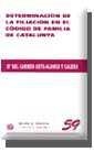 DETERMINACIÓN DE LA FILIACIÓN EN EL CÓDIGO DE FAMILIA DE CATALUNYA | 9788484427209 | GETE-ALONSO Y CALERA, Mª DEL CARMEN