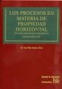 PROCESOS EN MATERIA DE PROPIEDAD HORIZONTAL, LOS | 9788484565345 | MARTÍN RÍOS, Mª DEL PILAR