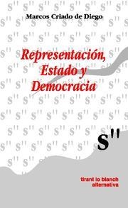 REPRESENTACIÓN , ESTADO Y DEMOCRACIA | 9788484567943 | CRIADO DE DIEGO, MARCOS