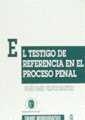 TESTIGO DE REFERENCIA EN PROCESO PENAL, EL | 9788480026512 | VELAYOS, MARÍA ISABEL