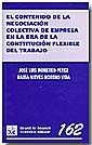 CONTENIDO DE LA NEGOCIACIÓN COLECTIVA DE EMPRESA EN LA ERA DE LA CONSTITUCIÓN FLEXIBLE DEL TRABAJO, EL | 9788484562566 | MONEREO PÉREZ, JOSÉ LUIS / MORENO VIDA, Mª